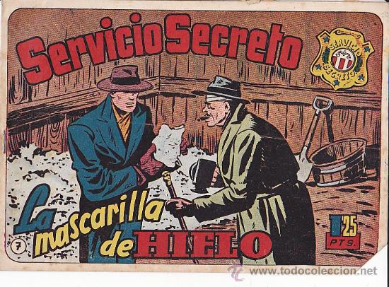 Tebeos: COMIC SERVICIO SECRETO N&ordm; 7 - Foto 1