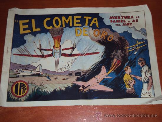 Tebeos: (COM-67)COMIC AVENTURAS DE DANIEL EL AS DEL AIRE EN EL COMETA DE ORO - Foto 1