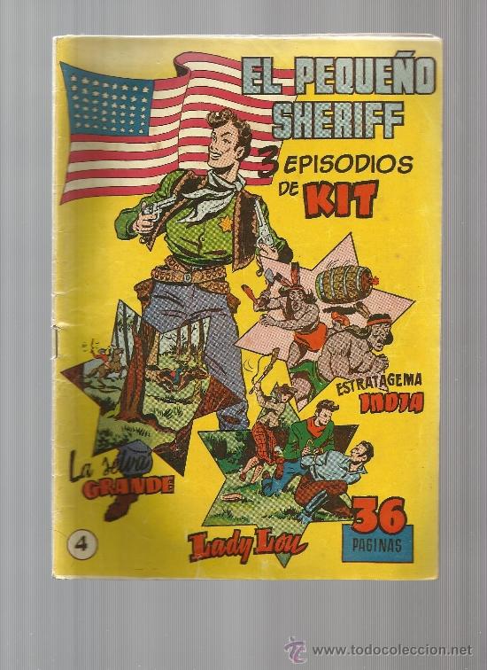 Tebeos: EL PEQUE&Ntilde;O SHERIFF N&ordm; 4 - Foto 1