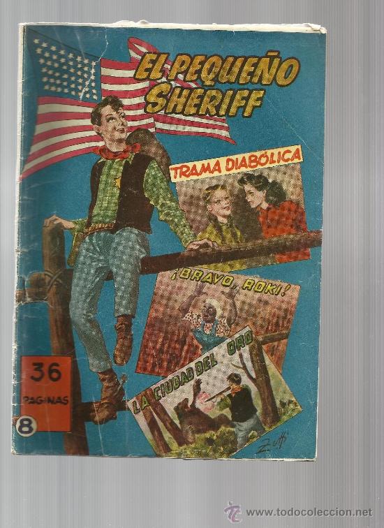 Tebeos: EL PEQUE&Ntilde;O SHERIFF N&ordm; 8 - Foto 1