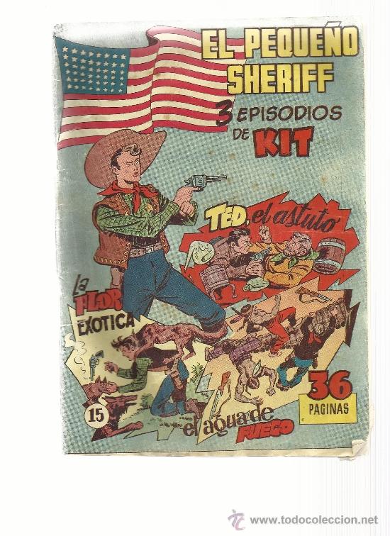 Tebeos: EL PEQUE&Ntilde;O SHERIFF N&ordm; 15 - Foto 1