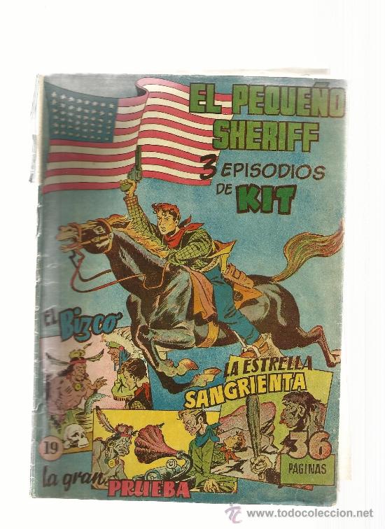 Tebeos: EL PEQUE&Ntilde;O SHERIFF N&ordm; 19 - Foto 1