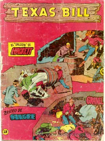 Tebeos: COMIC TEXAS BILL ORIGINAL HISPANO AMERICANA N&ordm; 28 - Foto 1
