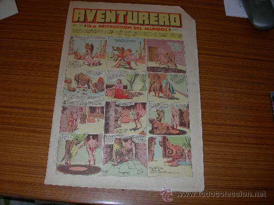 Tebeos: AVENTURERO      N&ordm; 33  DE HISPANO AMERICANA - Foto 1