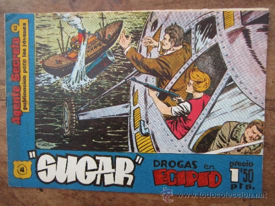 Tebeos: sugar , numero 4 , drogas en egipto , sin abrir , como nuevo - Foto 1