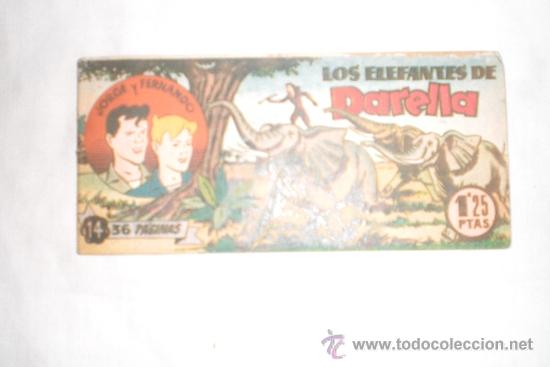 Tebeos: JORGE Y FERNANDO N&ordm; 14  ORIGINAL - Foto 1