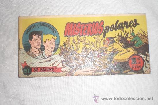 Tebeos: JORGE Y FERNANDO N&ordm; 51  ORIGINAL - Foto 1