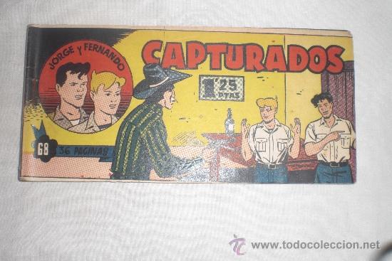 Tebeos: JORGE Y FERNANDO N&ordm; 68 ORIGINAL - Foto 1