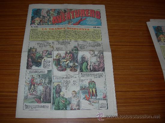 Tebeos: AVENTURERO N&ordm; 105 DE HISPANO AMERICANA - Foto 1