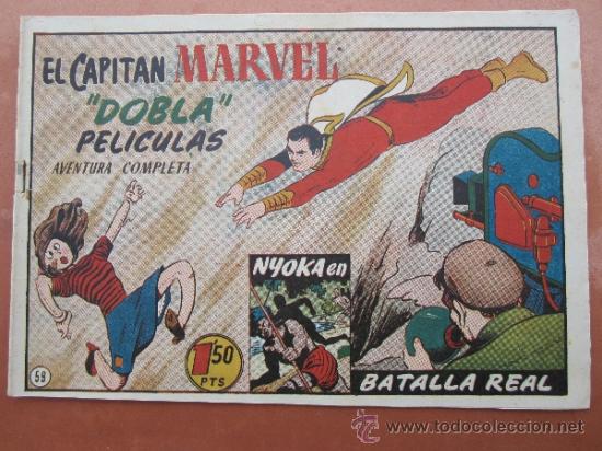 Tebeos: el capitan marvel - numero 59 hispano americana - Foto 1