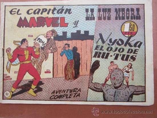 Tebeos: el capitan marvel - numero 60 hispano americana - Foto 1