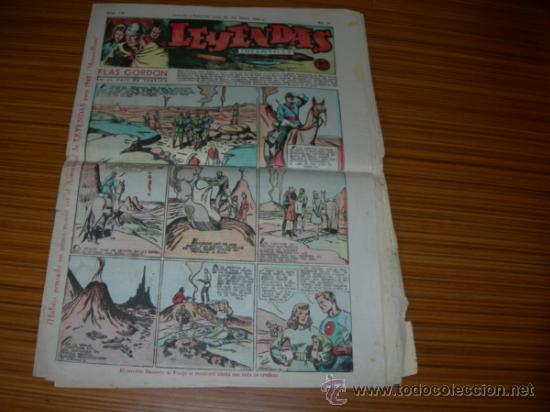Tebeos: LEYENDAS    N&ordm; 129   DE HISPANO AMERICANA - Foto 1
