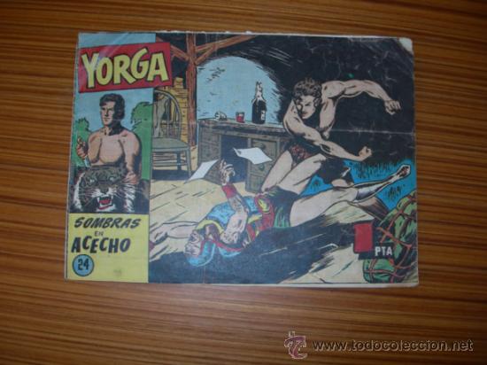 Tebeos: YORGA     N&ordm; 24    DE HISPANO AMERICANA - Foto 1