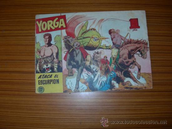 Tebeos: YORGA     N&ordm; 17    DE HISPANO AMERICANA - Foto 1