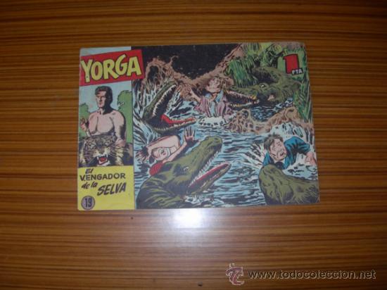 Tebeos: YORGA     N&ordm; 19    DE HISPANO AMERICANA - Foto 1