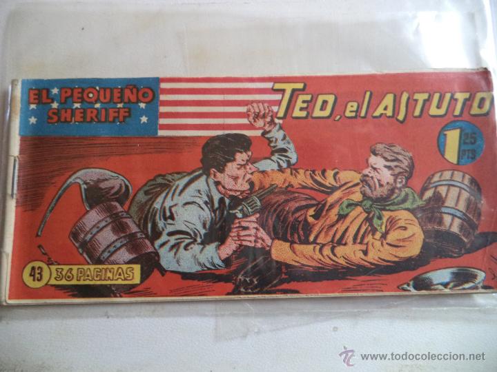 Tebeos: EL PEQUE&Ntilde;O SHERIFF.N&ordm;43.ORIGINAL - Foto 1