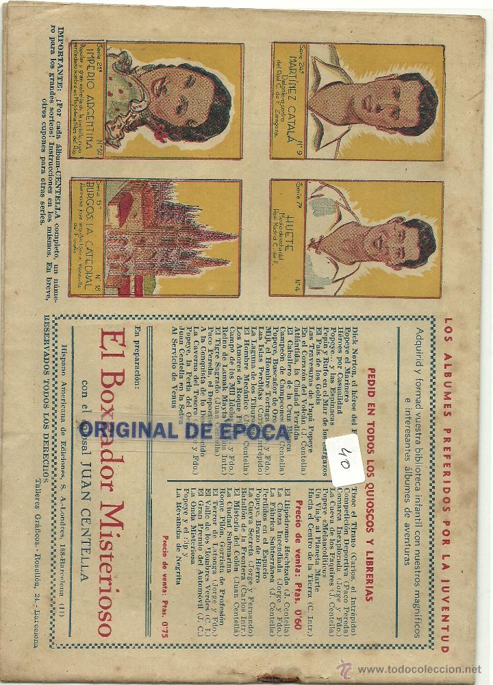 Tebeos: (COM-2070)COMIC CARLOS EL INTREPIDO EN LA RAZA PERDIDA N&ordm;6 - Foto 2