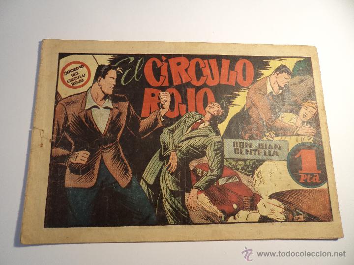 Tebeos: Juan Centella. El circulo rojo. Hispano Americana. Original - Foto 1