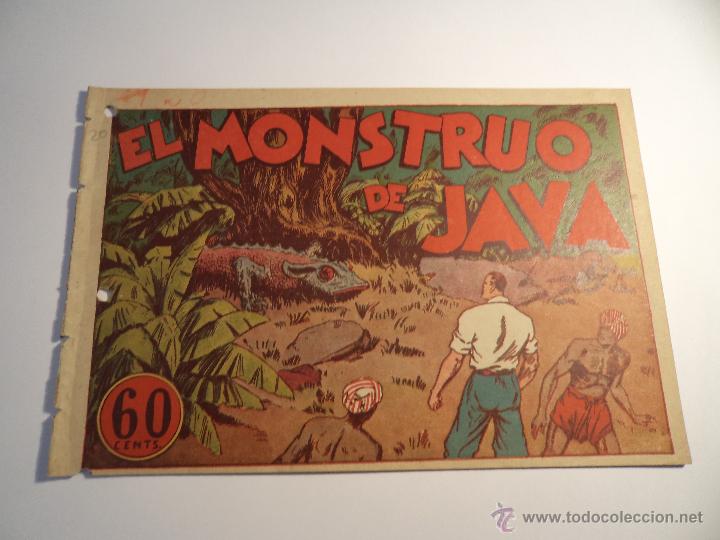 Tebeos: Juan Centella. el monstruo de Java. Hispano Americana. Original - Foto 1