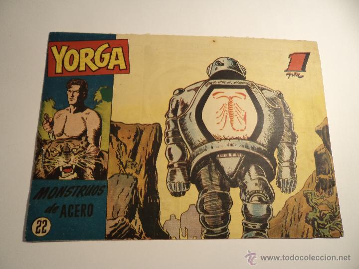 Tebeos: Yorga. n&ordm; 22. Hispano Americana - Foto 1