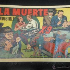 Tebeos: EL AGENTE SECRETO X 9 - LA MUERTE INVISIBLE - 1941 TEBEO AMERICANA