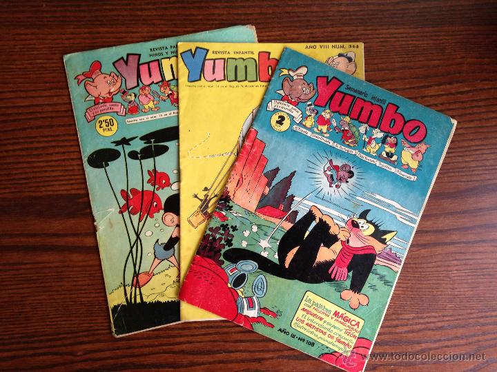 Tebeos: Varios Lote de 3 Yumbo - Foto 1