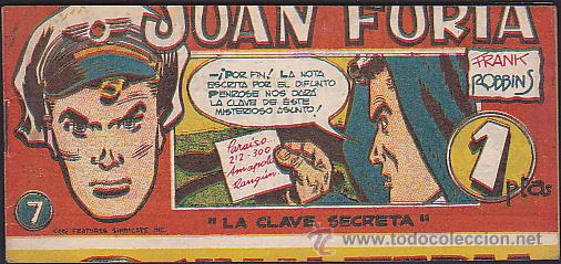Tebeos: COMIC JUAN FURIA N&ordm; 7 - Foto 1