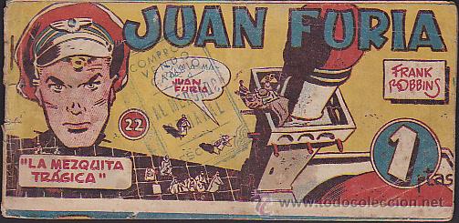 Tebeos: COMIC JUAN FURIA N&ordm; 22 - Foto 1