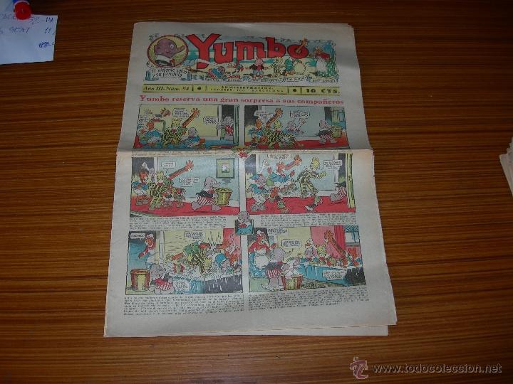 Tebeos: YUMBO N&ordm; 93  DE HISPANO AMERICANA - Foto 1