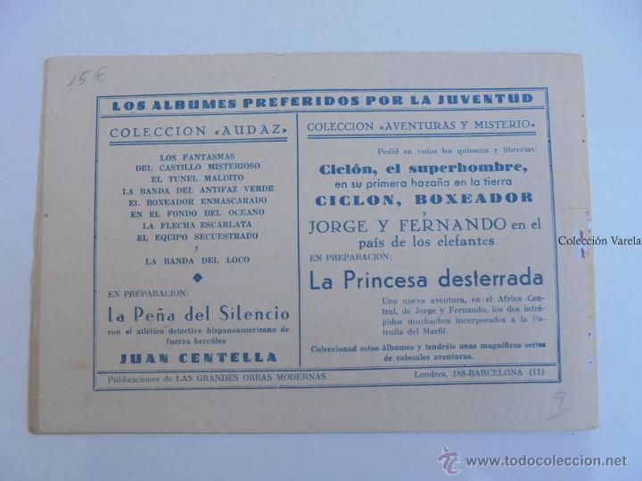 Tebeos: Juan Centella - La pantera amarilla - Hispano Americana - Foto 2