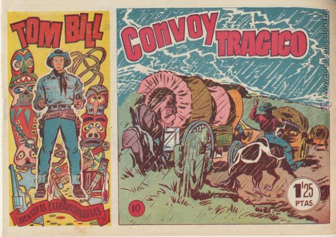 Tebeos: Tom Bill n&ordm; 10. Hispano Americana 1954. - Foto 1