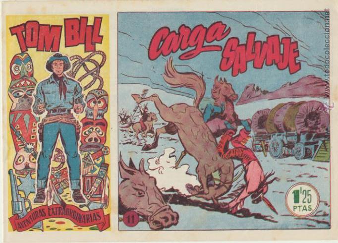 Tebeos: Tom Bill n&ordm;  11. Hispano Americana  1954. - Foto 1