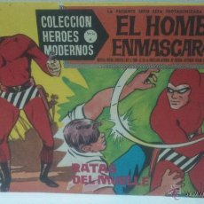 Tebeos: COMIC DEL HOMBRE ENMASCARADO Nº4. COLECCION HEROES MODERNOS. RATAS DEL MUELLE