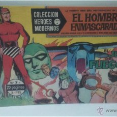 Tebeos: COMIC DEL HOMBRE ENMASCARADO Nº7. COLECCION HEROES MODERNOS. EL JUICIO DEL FUEGO