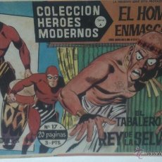 Tebeos: COMIC DEL HOMBRE ENMASCARADO Nº17. COLECCION HEROES MODERNOS. EL TABALERO REY DE LA SELVA