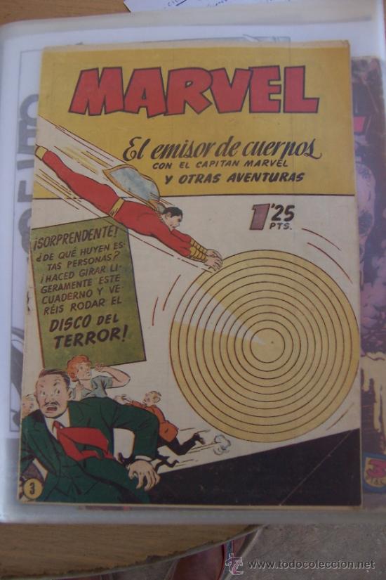 Tebeos: hispano americana marvel con el capit&aacute;n  marvel n&ordm; 3 de 1,25 - Foto 1