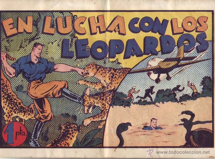 Tebeos: JUAN CENTELLA EN LUCHA CON LOS LEOPARDOS - Foto 1