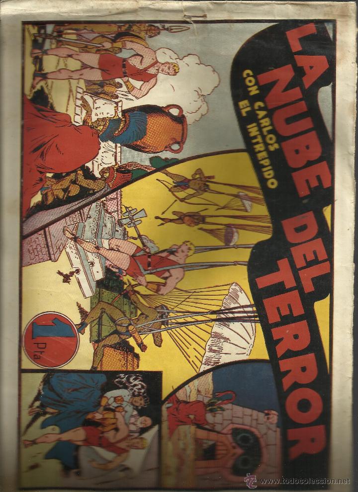 Tebeos: CARLOS EL INTREPIDO LA NUBE DE TERROR - Foto 1