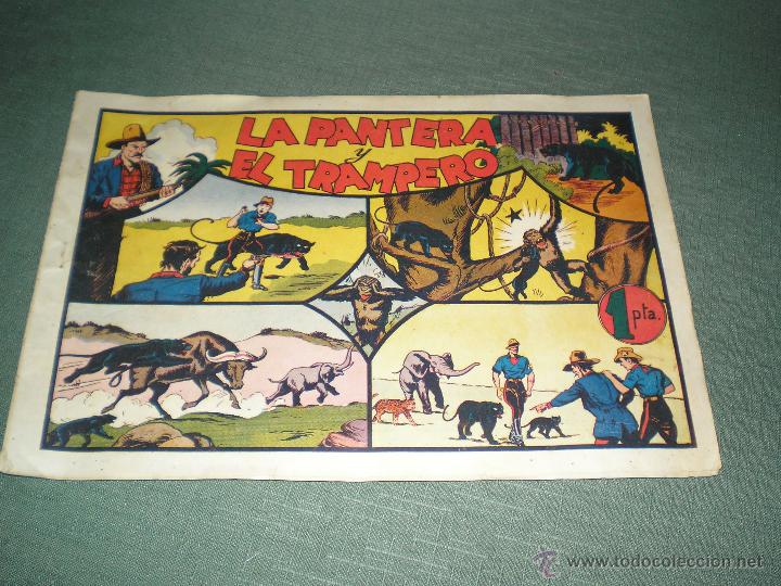 Tebeos: JORGE Y FERNANDO LA PANTERA Y EL TRAMPERO - Foto 1