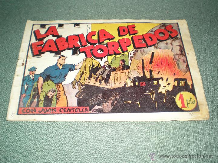 Tebeos: JUAN CENTELLA LA FABRICA DE TORPEDOS - Foto 1