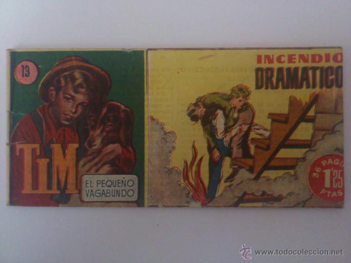 Tebeos: TIM EL PEQUE&Ntilde;O VAGABUNDO, N&ordm; 13 - Foto 1