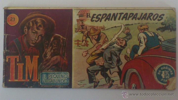 Tebeos: TIM EL PEQUE&Ntilde;O VAGABUNDO, N&ordm; 23 - Foto 1