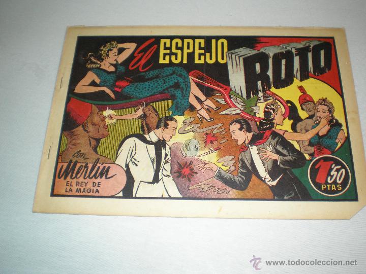 Tebeos: MERLIN EL ESPEJO ROTO - Foto 1