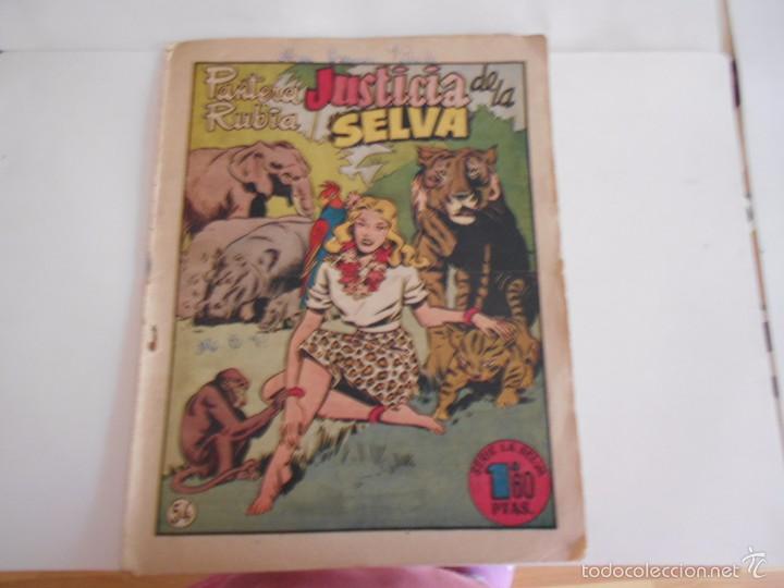 Tebeos: PANTERA RUBIA-COMIC JUSTICIA DE LA SELVA-N&ordm; 54 - Foto 1