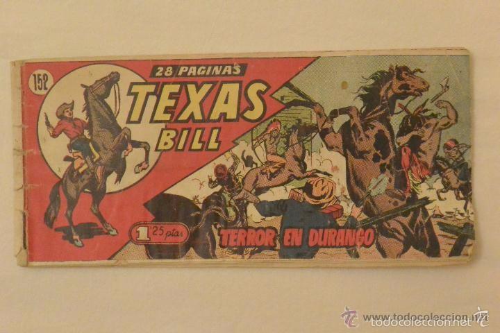 Tebeos: TEBEO TEXAS BILL N&ordm; 152 TERROR EN DURANGO - Foto 1