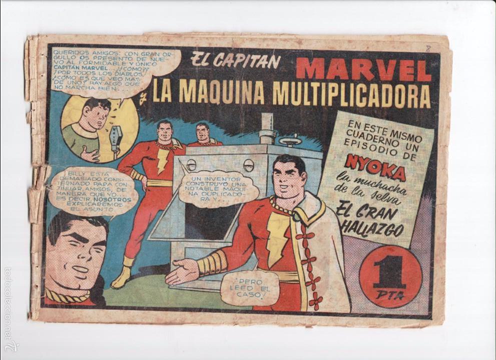 Tebeos: CAPITAN MARVEL N&ordm; 8 HISPANO AMERICANA 1947 - Foto 1
