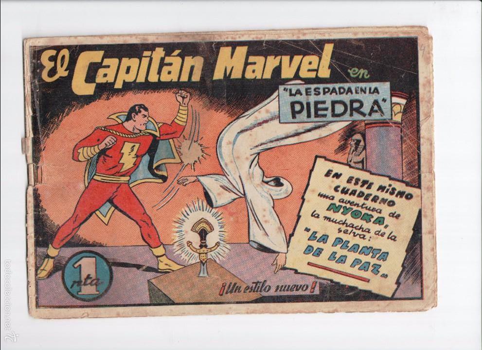 Tebeos: CAPITAN MARVEL N&ordm; 4 HISPANO AMERICANO 1947 - Foto 1