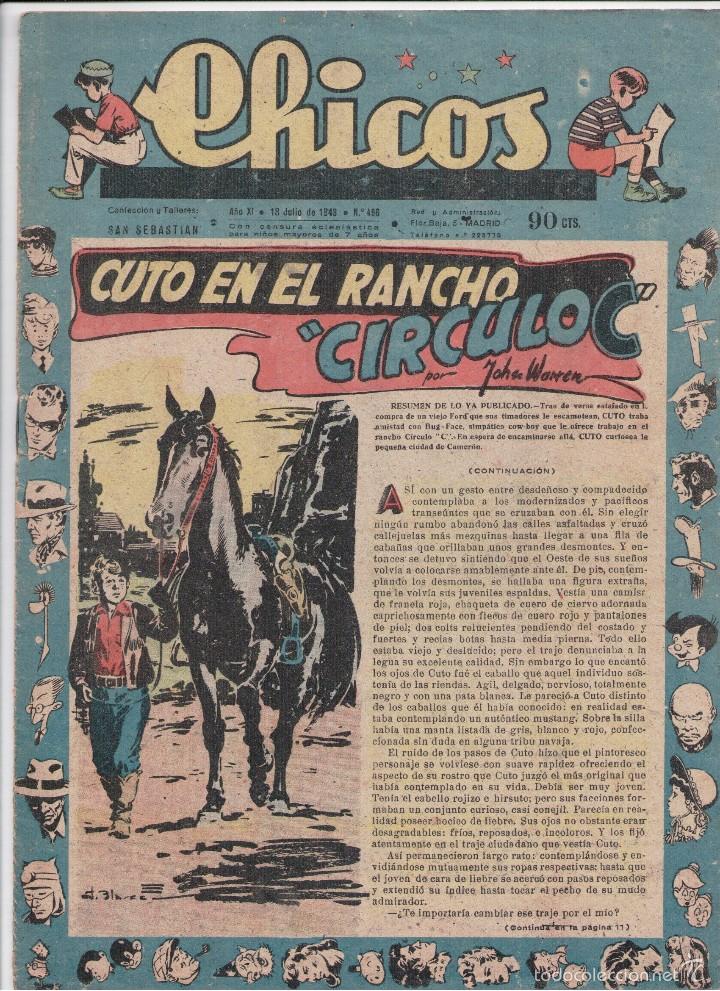 Tebeos: CHICOS N&ordm; 496   C.GIL 1938 - Foto 1