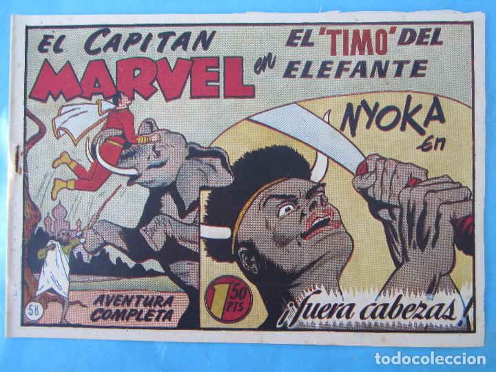 Tebeos: el capitan marvel , n.58 , el timo del elefante , hispano americana 1947 - Foto 1 - 61448955