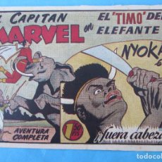 Tebeos: EL CAPITAN MARVEL , N.58 , EL TIMO DEL ELEFANTE , HISPANO AMERICANA 1947